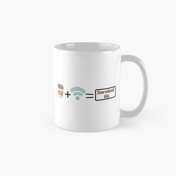 Item preview, Coffee and WiFi Survival Kit designed and sold by Sam-Designs-03.