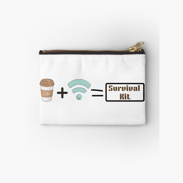 Item preview, Coffee and WiFi Survival Kit designed and sold by Sam-Designs-03.