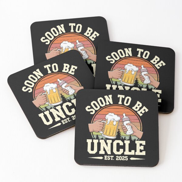Item preview, Mens Soon To Be Uncle 2025 For New Uncle, Retro Pregnancy Announcement Gift designed and sold by Designerdavion.