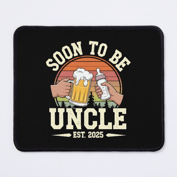 Item preview, Mens Soon To Be Uncle 2025 For New Uncle, Retro Pregnancy Announcement Gift designed and sold by Designerdavion.
