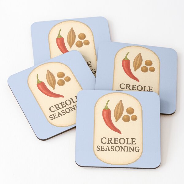 Item preview, Rustic Creole Seasoning Kitchen Print designed and sold by PinUpPizzazz.