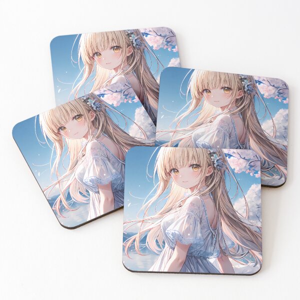 Item preview, Mahiru Shiina Lakeside Sakura Angel Next Door Anime designed and sold by TanglenRabbit.