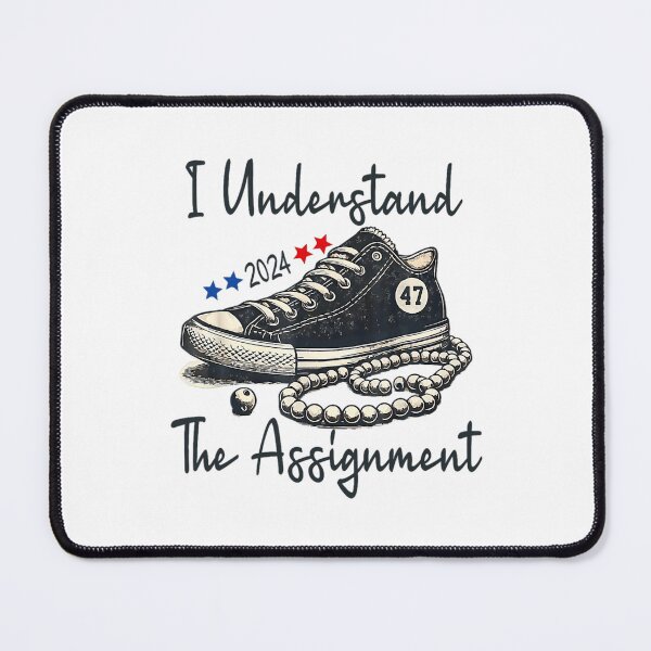 Item preview, I Understand The Assignment Chucks And Pearls 2024 For Election, Gift For Harris Fan designed and sold by Cruz-Saint.