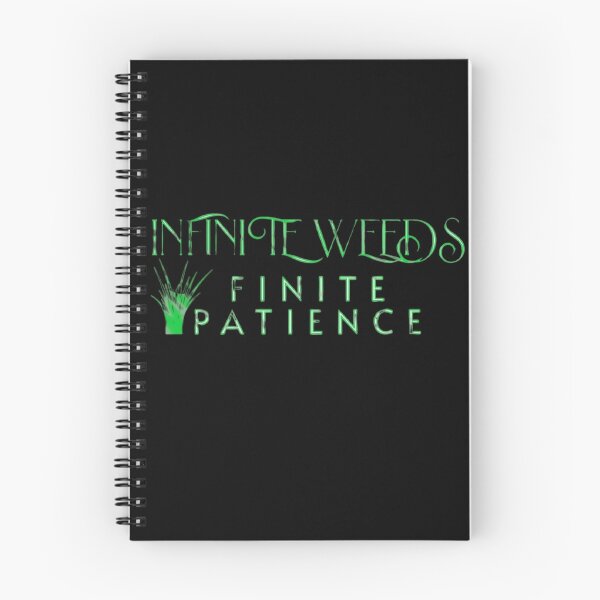 Item preview, Infinite Weeds Finite Patience Text Based designed and sold by DivineHaven.