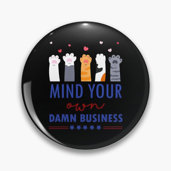Item preview, Mind Your Own Damn Business For Harris Waltz Supporter, Gift For Election 2024 designed and sold by Designerdavion.