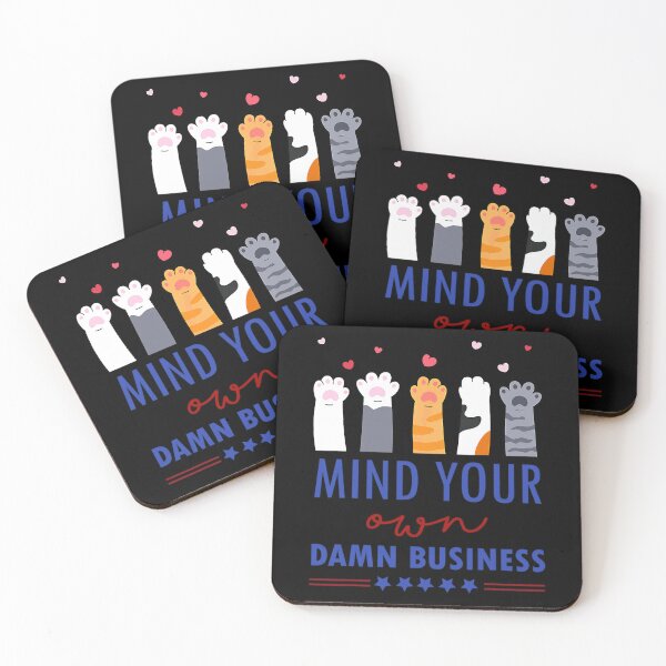 Item preview, Mind Your Own Damn Business For Harris Waltz Supporter, Gift For Election 2024 designed and sold by Designerdavion.