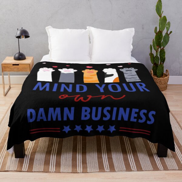 Item preview, Mind Your Own Damn Business For Harris Waltz Supporter, Gift For Election 2024 designed and sold by Designerdavion.