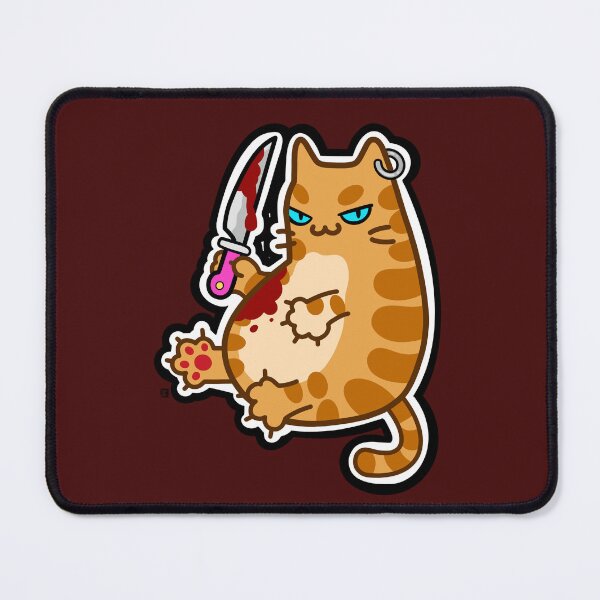 Item preview, Killer Kitty Cat - Susie Legion - Gaming Collection designed and sold by bibelot-.
