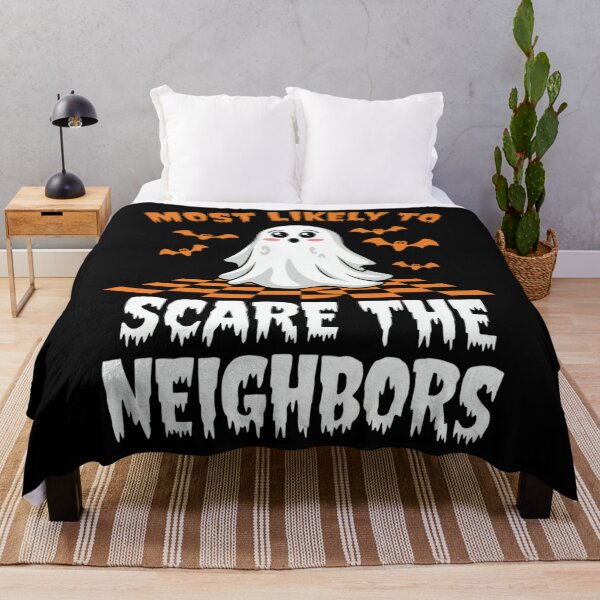 Item preview, Most Likely To Halloween Scare The Neighbors For Men, For Women, Family Matching Party For Halloween designed and sold by Designerdavion.
