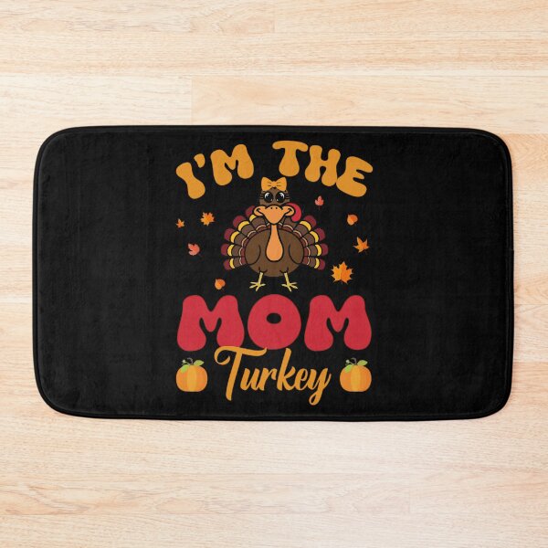 Item preview, I'M The Mom Turkey For Happy Thanksgiving 2024, Autumn Fall Gift designed and sold by Cruz-Saint.