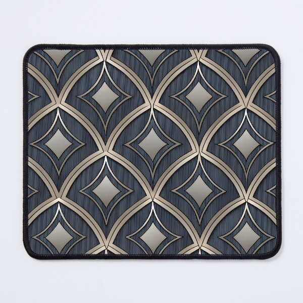 Item preview, Silver and black pattern designed and sold by trendspatterns.