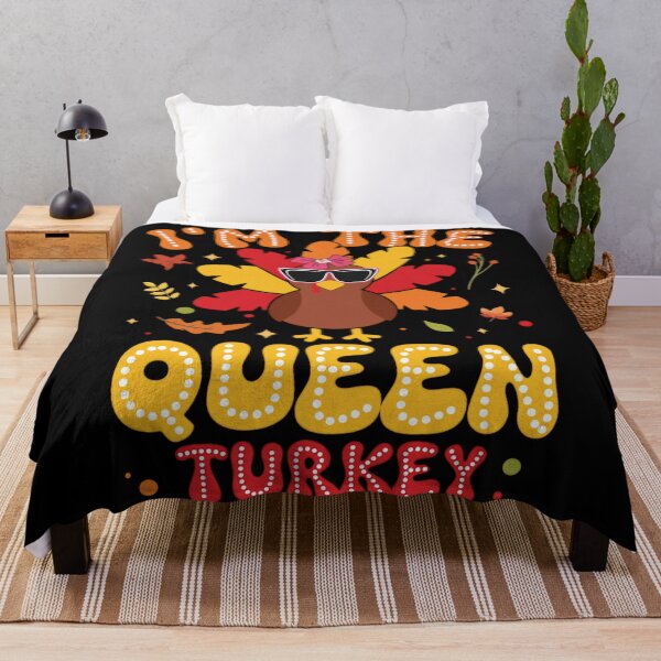 Item preview, I'M The Queen Turkey For Women, Funny Turkey Thanksgiving Gift designed and sold by Cruz-Saint.