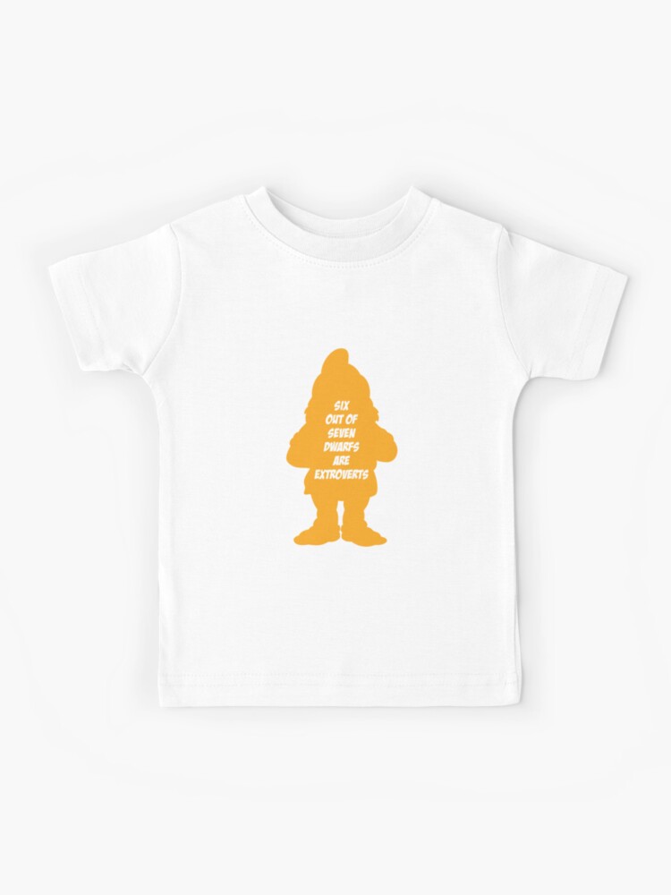 T Shirt NEW Quality Clever Disney Funny 6 OUT OF 7 DWARFS ARE NOT HAPPY 