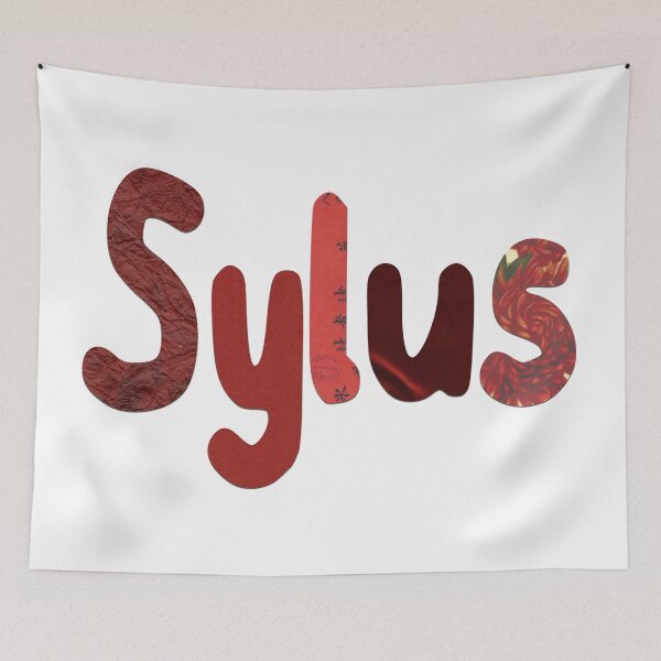 Item preview, Sylus Name Scrapbook Paper Style Bold designed and sold by toowoosh.