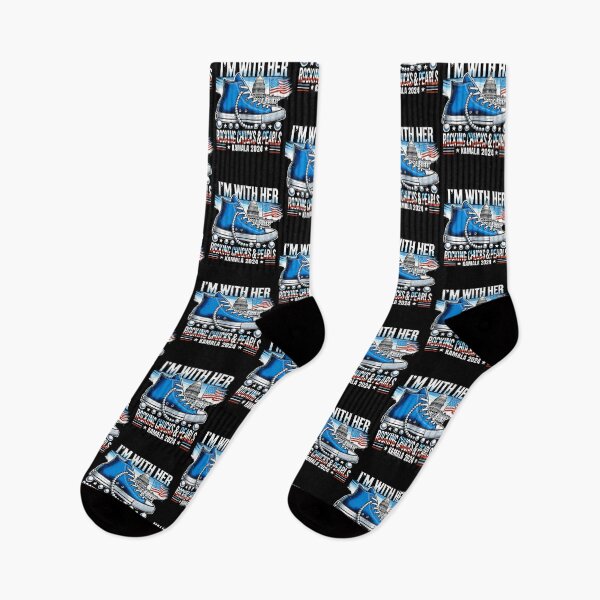 Item preview, I'M With Her Rocking Chucks And Pearls Kamala 2024 For Harris Supporter, Political Gift designed and sold by Cruz-Saint.