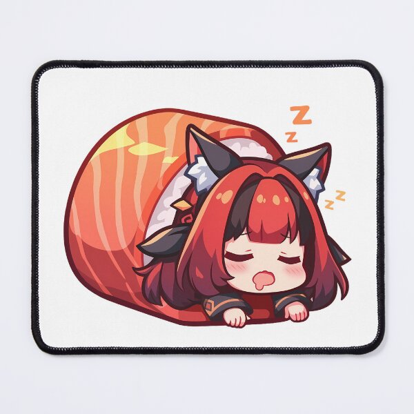 Item preview, Game Chibi Kawaii Nilou Genshin Impact Sushi Bliss designed and sold by TanglenRabbit.
