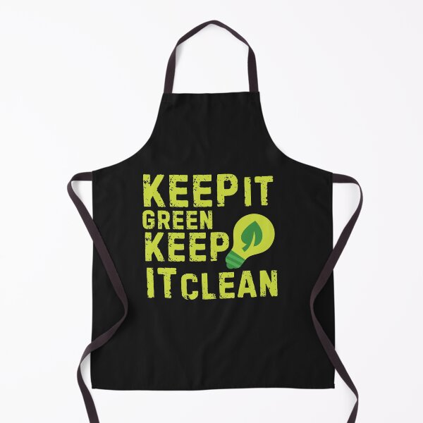 Item preview, Keep It Green Keep It Clean – Eco Friendly Design designed and sold by PureEarthStudio.