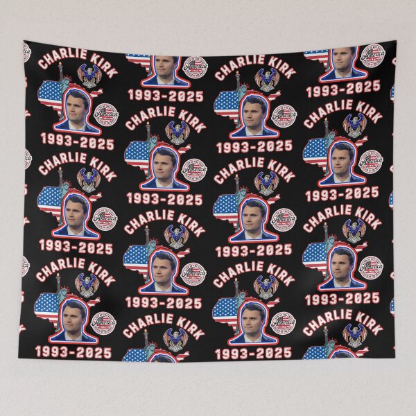 Item preview, Rest In Peace Charlie Kirk  designed and sold by WoodburyLake.