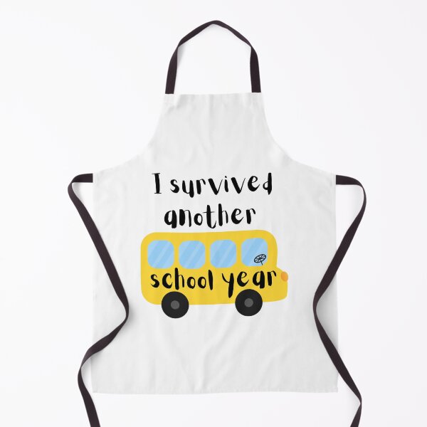 Item preview, I Survived Another School Year – Funny Teacher & Student Quote designed and sold by Sam-Designs-03.