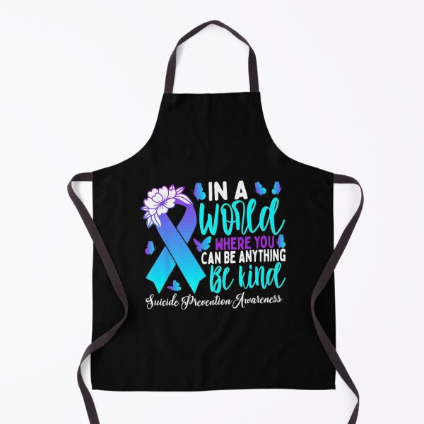 Item preview, In A World Where You Can Be Kind Suicide Prevention Awareness For Mental Health, Psychologist Gift designed and sold by Cruz-Saint.
