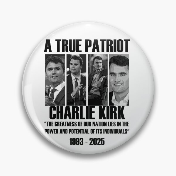 Item preview, American patriot Charlie Kirk RIP 1993-2025 Famous Quote designed and sold by Ciarameliora.