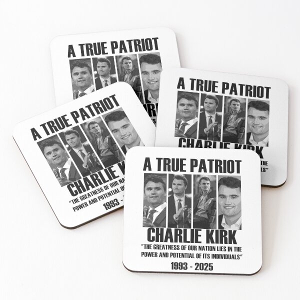 Item preview, American patriot Charlie Kirk RIP 1993-2025 Famous Quote designed and sold by Ciarameliora.