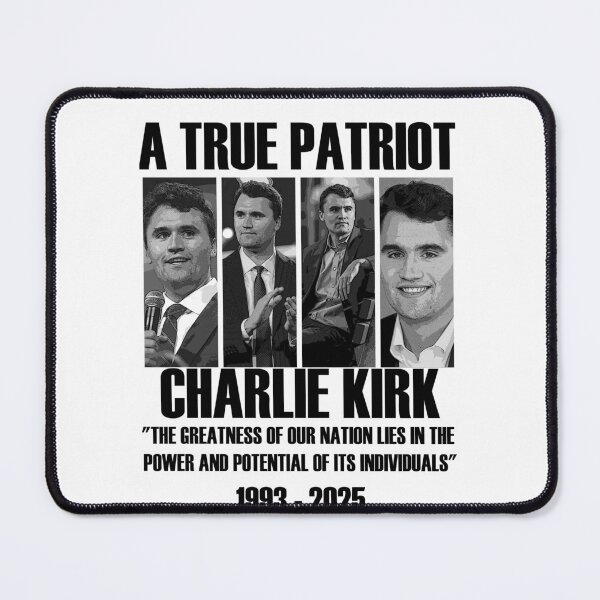 Item preview, American patriot Charlie Kirk RIP 1993-2025 Famous Quote designed and sold by Ciarameliora.