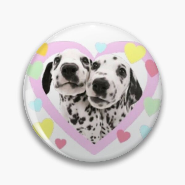 Item preview, heart dalmatians  designed and sold by monkey zone.
