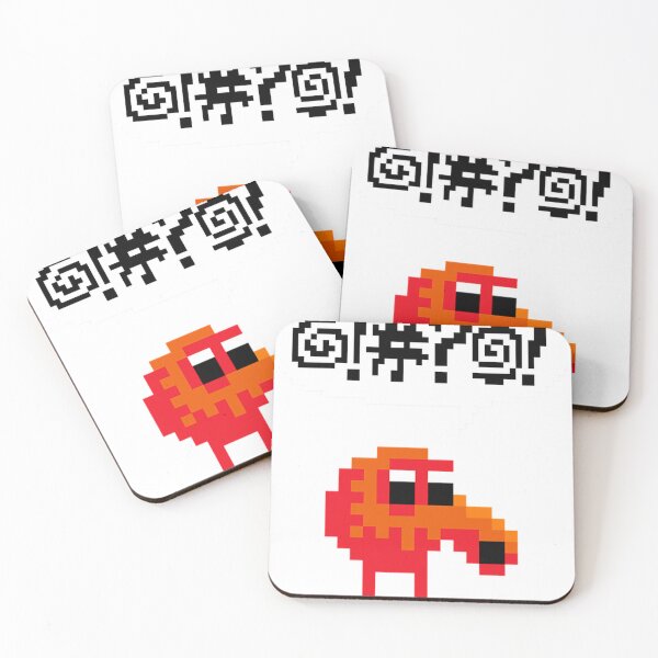Item preview, Qbert Cursing After Failure. designed and sold by CaraFranecki.