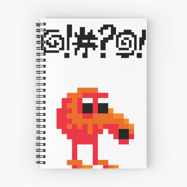 Item preview, Qbert Cursing After Failure. designed and sold by CaraFranecki.