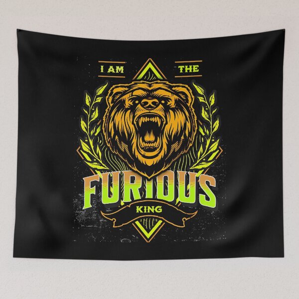 Item preview, I Am The Furious King designed and sold by Alison Powell.