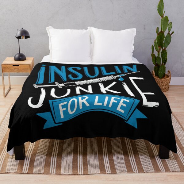 Item preview, Insulin Junkie For Life Cool For Men, For Women, Funny Diabetes Awareness Gift designed and sold by Cruz-Saint.