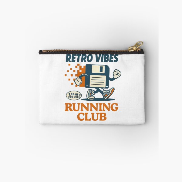 Item preview, Retro Floppy Disk Running Club – Nostalgic Geek Design designed and sold by haitrieuic96.