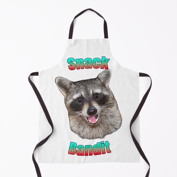 Item preview, Snack Bandit – Funny Raccoon Sticker & Poster designed and sold by JWJ Photographs.