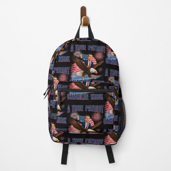 Item preview, Charlie Kirk A true Patriot American Eagle designed and sold by Ciarameliora.