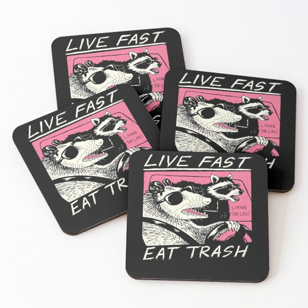 Item preview, Li.ve Fa.st! Eat Trash!  designed and sold by FelicienTherria.