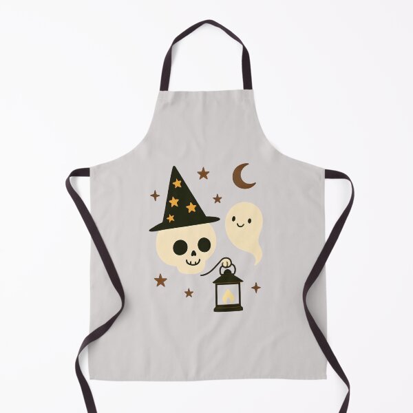 Item preview, Two Friendly Ghosts Holding a Lantern in the Dark, Radiating a Mysterious Atmosphere for Halloween N designed and sold by NanaNoei Creation.