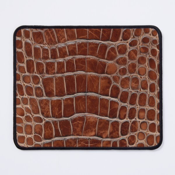 Item preview, Crocodile Leather Pattern in Deep Brown designed and sold by trajeado14.