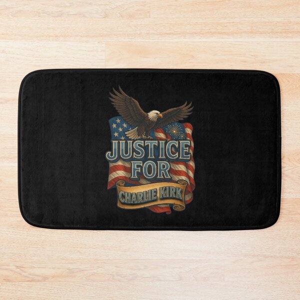Item preview, JUSTICE For Charlie Kirk American Eagle designed and sold by Ciarameliora.