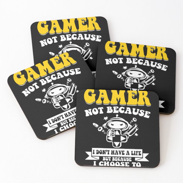 Item preview, I'M A Gamer Not Because I Don'T Have A Life But Because I Choose To Have Many designed and sold by CaraFranecki.