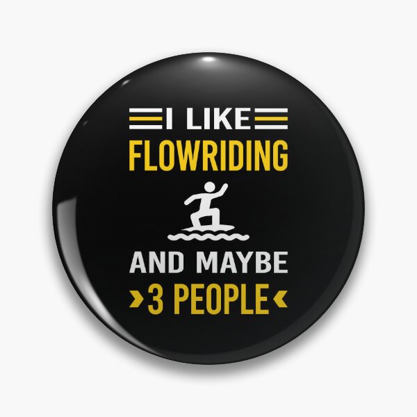 Item preview, I Like 3 People Flowriding Flowboarding designed and sold by maymorto.