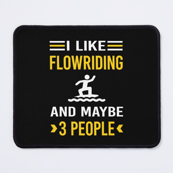 Item preview, I Like 3 People Flowriding Flowboarding designed and sold by maymorto.