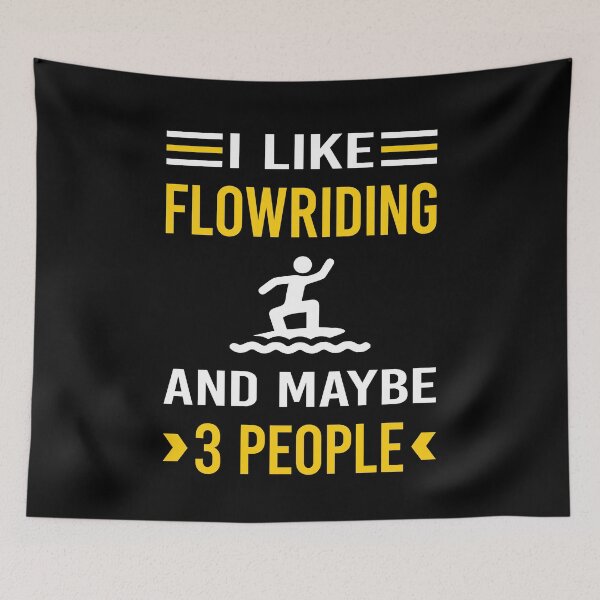 Item preview, I Like 3 People Flowriding Flowboarding designed and sold by maymorto.