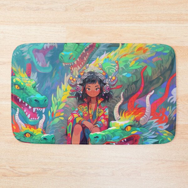Item preview, Festival Maiden Among Rainbow Dragons designed and sold by bubblegoth.