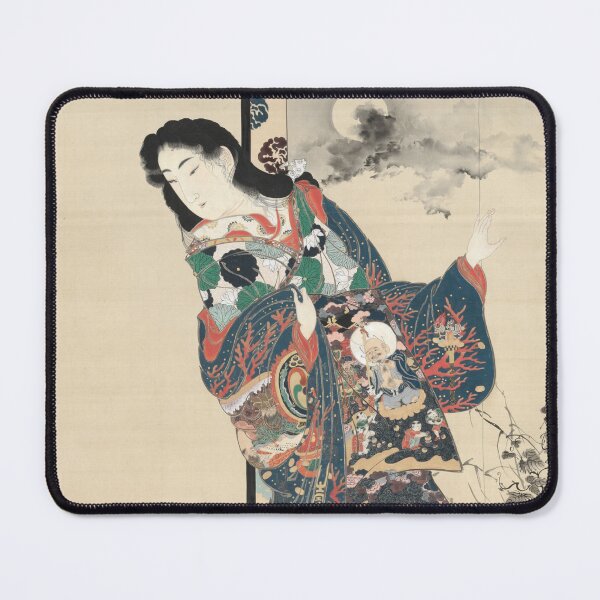 Item preview, Hell Courtesan, 1871–89. Kawanabe Kyōsai (Japanese, 1831–1889) designed and sold by Vintage Designs +.