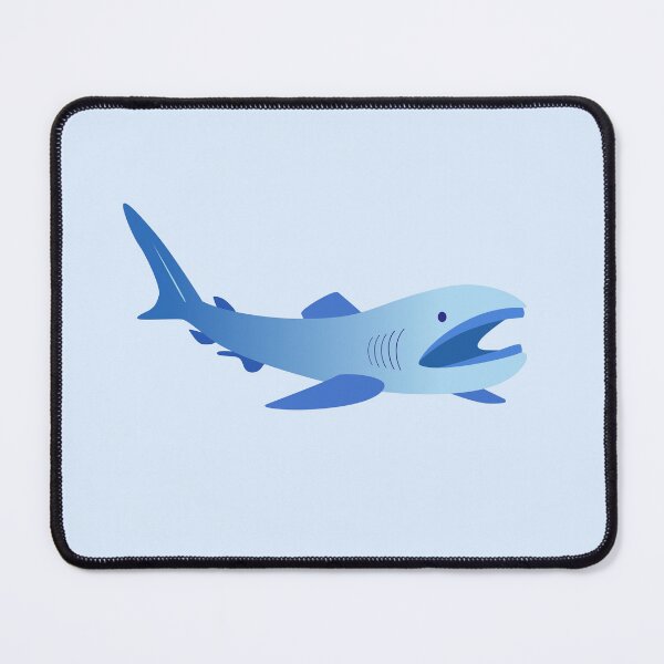 Item preview, Megamouth Shark – Light Blue designed and sold by typewithjuliette.