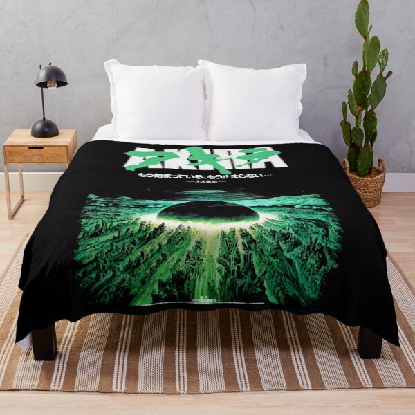 Item preview, Akira Green Japanese Cyberpunk City Explosion Classic designed and sold by azimadorkat4.