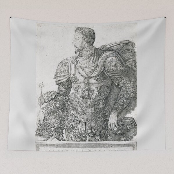Item preview, Henri II, King of France, at the age of 28, 1547. Nicolo della Casa (French, active 1543–48) designed and sold by Vintage Designs +.