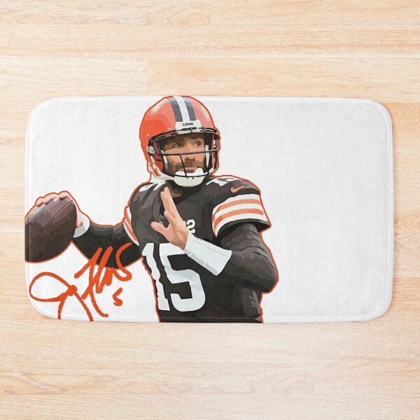 Item preview, Joe Flacco 15 - Cleveland Browns Football designed and sold by CarliCollin.