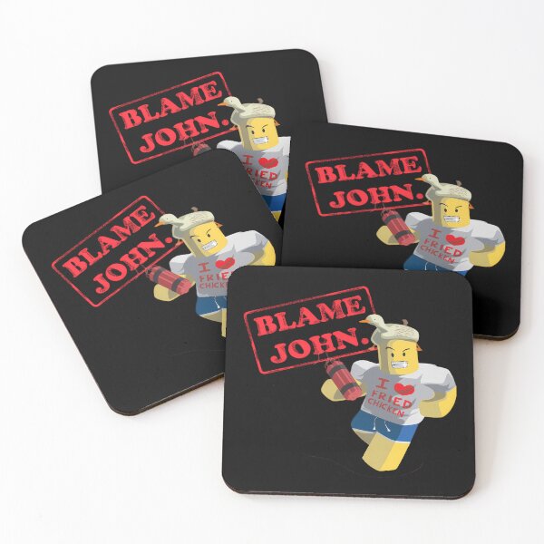 Item preview, Blame John Meme Roblox designed and sold by HurleyKo.